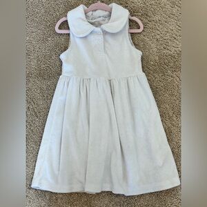 Minnow girls white french terry tennis dress 3/4T